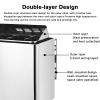 Electric Sauna Heater, Stainless Steel Sauna Stove with Timer & Temperature Control for Wet and Dry Bath, 9.0kw Home Spa Shower Oven view 3