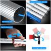 Extendable Solar Panel Cleaning Brush & Water Fed Pole 5-12m - Telescopic Window Cleaner with 35/55cm Brush Head for Solar Panels Windows Roofs - Efficient 4m/10ft Cleaning Tool view 4