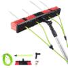 Adjustable Window Cleaner Tool Kit - Water Fed Pole Brush for High Windows Solar Panels Caravans & Decks - Indoor/Outdoor Cleaning Equipment view 1