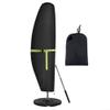 Yhenlovtt Waterproof Patio Umbrella Cover for Outdoor Offset Parasol - 420D Oxford Cloth with UV, Secure Fit Strap & Zipper Closure, Black(S) view 1