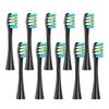 6/10pcs Replacement Toothbrush Heads,Compatible for Oclean(10Black)