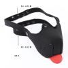 4- Colour Adjustable PU Foam Breathable Hood Mask, Detachable Roleplay Hood-UKRT03 (Black) view 2