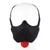 4- Colour Adjustable PU Foam Breathable Hood Mask, Detachable Roleplay Hood-UKRT03 (Black) view 4