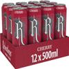 Relentless Cherry Energy Drink, 500 ml, Pack of 12 view 1