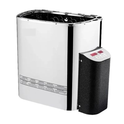 4.5/6/8/9KW Stainless Steel Inner Controller Sauna Stove Electric Sauna Heater for Sauna Room Sauna Center Fast Heating Speed(6KW)