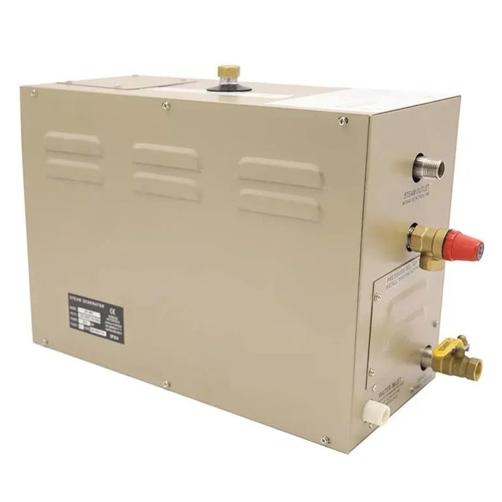 4/6/7/8KW Sauna Spa Steam Generator for Home Steam Shower Digital Controller Sauna Room SPA Steam Bath Machine Fast Heating Speed(AT-60 6KW)