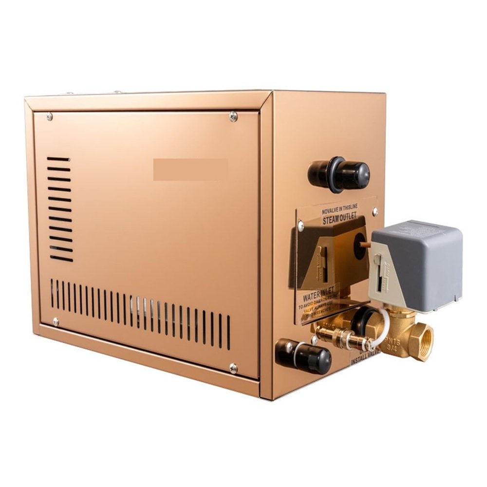 AT-30/40S 3/4KW Home Wet Steam Rooms Steam Bath Generator Household Steaming Sauna Room Steam Bath Sauna Machine for SpaRoom Fast Heating Speed(AT-30S-3KW)