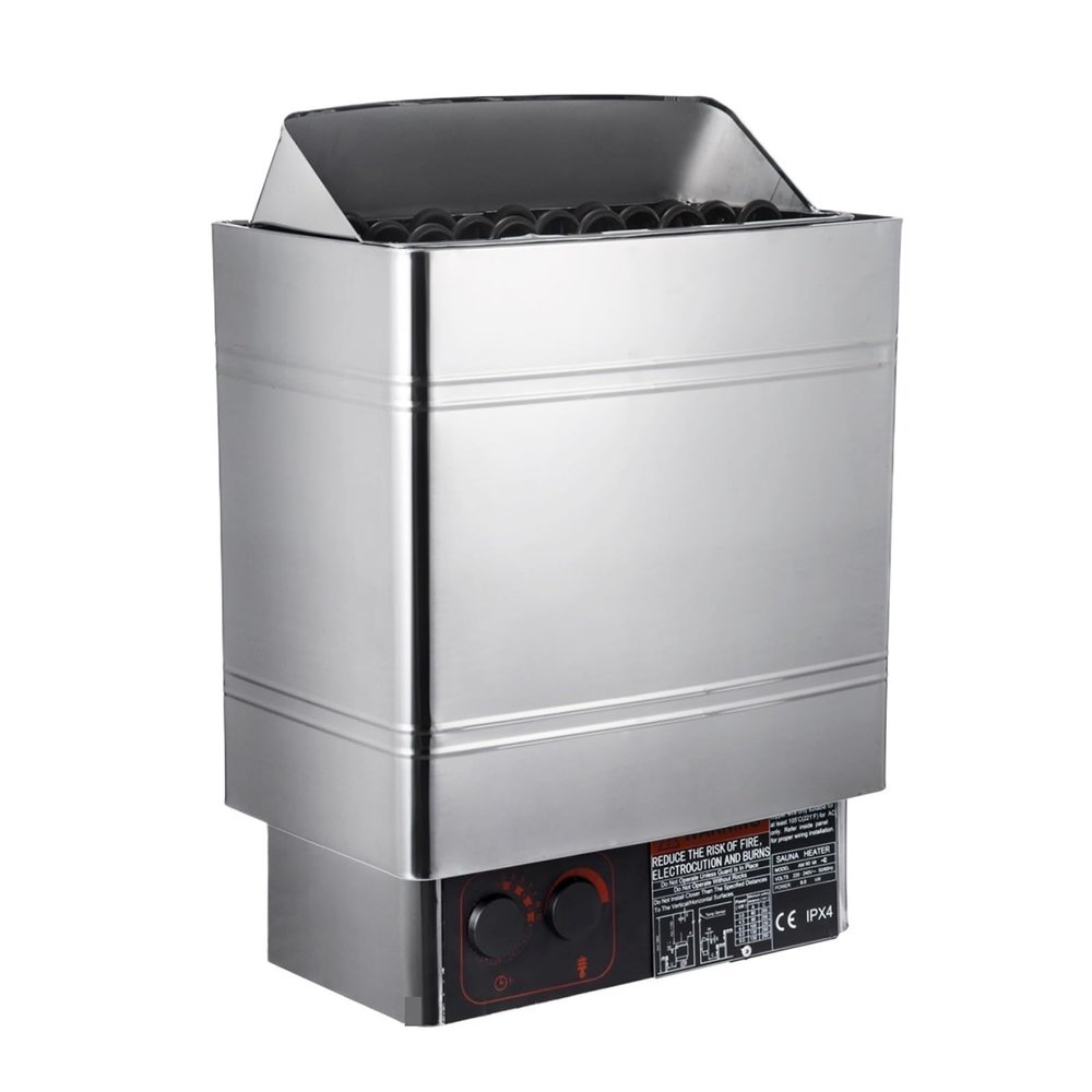 2/3/6/9KW Sauna Heater Internal/External Controller Electric Stove Sauna Rome Heating Furnace Room Dry Equipment Fast Heating Speed(9KW External)