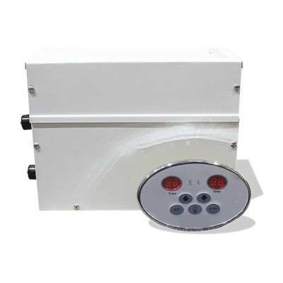 3KW/4.5KW Steam Generator Sauna Steam Bath Machine for Home Sauna Room SPA Fumigation Machine with Digital Controller Fast Heating Speed(3KW)