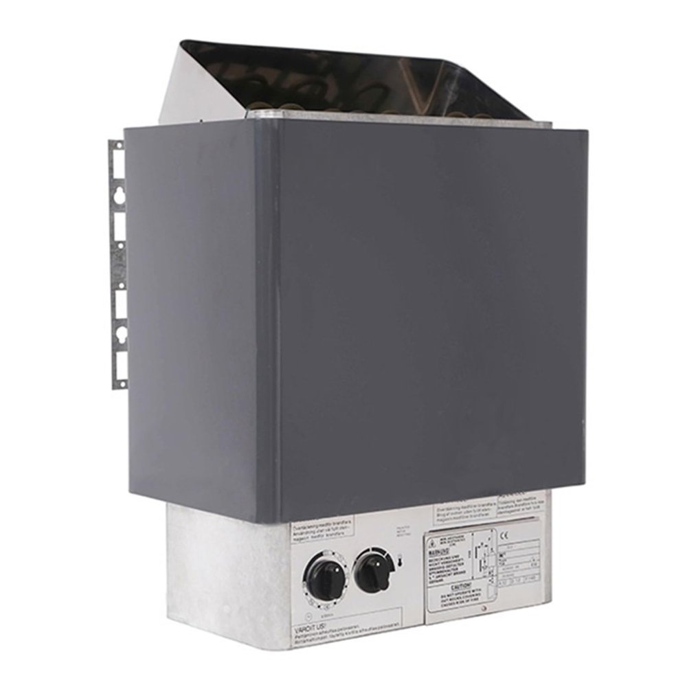9KW 8kw 6kw 4.5kw 3kw Household Sauna Furnace Dry Steam Furnace Sauna Sweat Furnace Sweat Equipment Heater Steaming Equipment Fast Heating Speed(9KW)