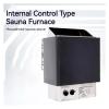 9KW 8kw 6kw 4.5kw 3kw Household Sauna Furnace Dry Steam Furnace Sauna Sweat Furnace Sweat Equipment Heater Steaming Equipment Fast Heating Speed(9KW) view 2