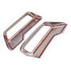 Asukohu Rear End Pipe Cover Decoration Trim Car Accessories For 3008 4008-5008 2017-2021 1 Pair Car Trim view 3
