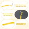 50pcs 1-1.2mm Yellow Interdental Brushes,Soft Dental Brushes,Interdental Brushes with Non-Slip Handle Angled Head,Floss Sticks for Braces Oral Cleaning Narrow Gaps Between Teeth(Yellow) view 3