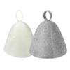 2Pcs Felt Sauna Hat for Women & Men - Heat Protective Sauna Cap for Spa, Steam Room, Bath and Shower Hat Accessories view 1
