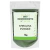 JustIngredients Spirulina Powder 1kg, Delicious Food Supplement, Natural Colouring in Smoothies, Bakes or Teas view 1