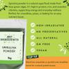 JustIngredients Spirulina Powder 1kg, Delicious Food Supplement, Natural Colouring in Smoothies, Bakes or Teas view 4