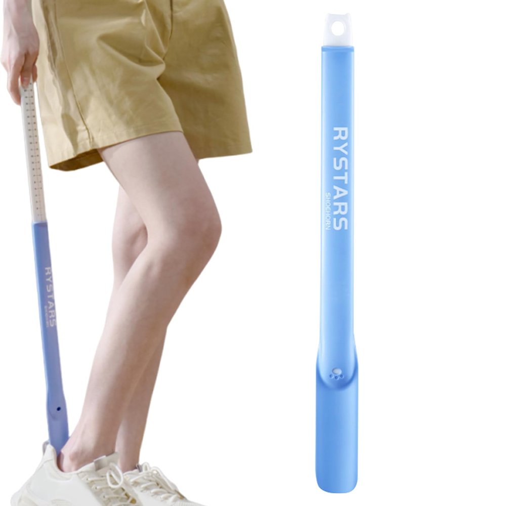 Wscwl Shoe Horn Long Handle,Sock Remover Aid Helper - Long Handled Shoe Lifter | for Elderly Men Women Old People Pregnant Friends Family