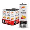 CELSIUS Energy Drink, Sparkling Raspberry Peach, Natural Flavours, No Artificial Colours, Sugar Free Energy Drinks, 355 mL view 1