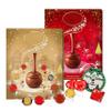 Assorted Chocolates Advent Calendar 2025 - Pack of 2 Red & Gold 24 Days Christmas Countdown Calendar 2025 Chocolates Gift Box with Topline Tree Decoration. Christmas Gifts for Women (468g)