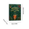 2025 Whiskey Advent Calendar Airplane Box 24pc for Christmas Holiday Countdown & Gifting Gift Man Dad Women Wine lovers Xmas Decoration Festival Home Decor(Green,One Size) view 4