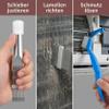 Air Conditioning Cleaning Set: 4 Pieces Condenser Fin Combs, Efficient Cleaning of Air Conditioning Condensers and Slats, High Quality & Practical view 3