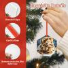 Cookies Food Chocolate Chips Biscuits Clear Christmas Decorations, Acrylic Adornos De Navidad for A Minimalist Christmas Tree view 3