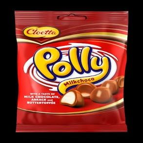 Cloetta Polly Milkchoco - Original - Swedish - Milk Chocolate - Candies - Sweets - Chocolates - 1 Bag 130g