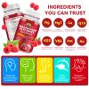 120 Count Magnesium Glycinate Gummies,600mg High Absorption Health Supplement with VIT D3, B6 & Coq10 for Sleep Support, Relaxation & Muscle Sugar Free,Vegan (120PCS) view 2