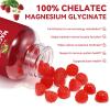 120 Count Magnesium Glycinate Gummies,600mg High Absorption Health Supplement with VIT D3, B6 & Coq10 for Sleep Support, Relaxation & Muscle Sugar Free,Vegan (120PCS) view 3