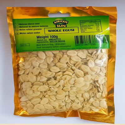 African Sun Whole Egusi 100g