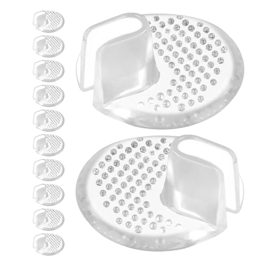 Gatuida 6pairs Separating Stickers for Flip-Flops Gel Cushions Sandal Forefoot Insoles Comfortable Footwear Inserts