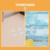 Gatuida 6pairs Separating Stickers for Flip-Flops Gel Cushions Sandal Forefoot Insoles Comfortable Footwear Inserts view 3