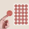 Christmas Chocolate Coins & Sticker Party Favors Kids Party Bag Fillers Festive Holiday Treats Santa gifts Stocking fillers - Red Wreath - Coin 50 view 2