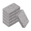 sourcing map 6 Pcs Scrub Sponges, 2.8" x 4.3" x 0.8" Kitchen Sponges Non-Scratch Natural Sponge Reusable Soft Dish Sponge for Washing Dishes Kitchen Bathroom Cleaning DIY Craft, Gray view 1