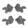 VANZACK 4pcs Iron Bird Cooking Tool Natural Cast Iron Vegan Supplement for Pregnant Women Athletes Fit Reusable Animal Shape for Deficiency Boost in Pots and Pans view 1