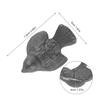 VANZACK 4pcs Iron Bird Cooking Tool Natural Cast Iron Vegan Supplement for Pregnant Women Athletes Fit Reusable Animal Shape for Deficiency Boost in Pots and Pans view 2