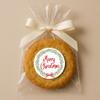 Christmas Chocolate Coins & Sticker Party Favors Kids Party Bag Fillers Festive Holiday Treats Santa gifts Stocking fillers - White Wreath - Coin 50 view 4