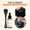 Nourish Mantra Derma Roller & Advanced Beard Growth Oil Serum | Derma Roller with 540 Stainless Steel Micro-Needles | Beard Growth Kit for Thicker & Fuller Beard | For Men view 2