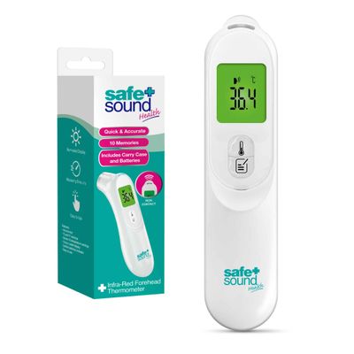 Infrared Thermometer | Non-Contact Temperature Monitoring for the Whole Family | with Colour-Coded Display
