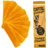 Capital Crisps Paris Tangy Cheese Pack of 4 x 75g - Elongated Crisps. Multipack Crisps, Vegetarian Snacks, Healthy Snack