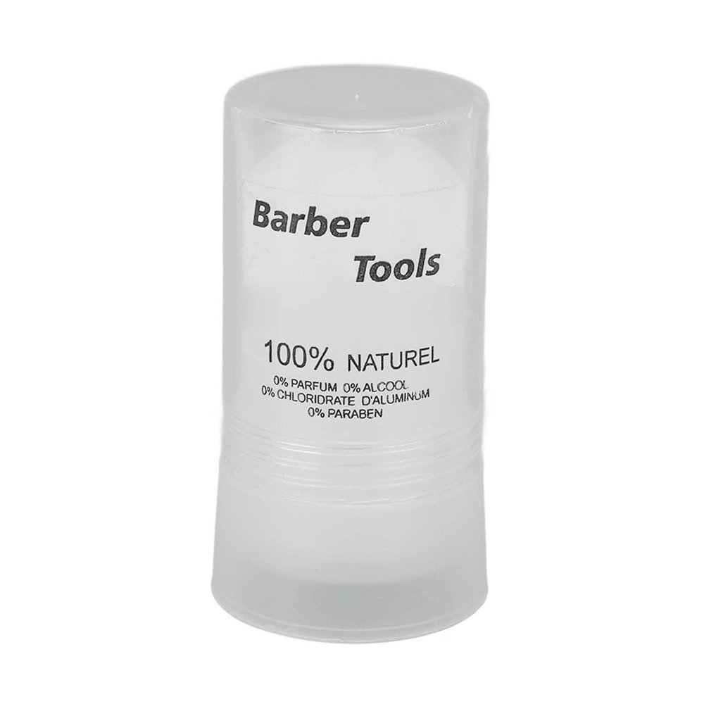 Zerodis Shaving Supplies Accessories Post Shave Stick Astringent For Cuts And Nicks Portable Design For Men Alum Stick Skin Soothing