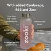 Zooki Creatine+ for Men Wild Berry Flavour Creatine Monohydrate Powder with Cordyceps, Vitamin B12 & Zinc, Micronised Powder, Easy Dissolve Creatine Monohydrate Creatine Powder (7 Servings) view 4