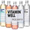 Vitamin Well Flavoured Water - Pick any 8 x 500ml - Choose from 5+ Flavours, Elevate, Enhance, Hydrate, Recover, Reload - Packed with Vitamin C, D, Zinc, Biotin, Low Calorie view 1