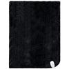 The Cosy Shop Waffle Heated Throw - Black - Features: Digital Remote Control, 9 Heat Settings, Therapeutic Warmth, 2 Hour Auto Shut Off, Ultra Thin Wire for Added Comfort, Extra Long Power Cord view 2