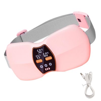 Hqunjikp Menstrual Heating Pad,3 Heat Levels Cordless Electric Wearable Belt | Abdominal Massager,for Back Waist Stomach Belly Abdomen Relaxation Sleep Work Home Offices Exercise Yoga Meditation