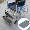 Alide 2 Pcs Sturdy Wheelchair Footrest Pedal Replacement Parts Elevating Footplates for Elderly Wheelchairs and Patient Use view 4