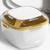 Teeth False Container - Double-Layer Retainer, Denture Cleaning Cup, Dustproof Mouth Guard Case, Storage Box for Dentures Jewelry Small Items | Portable Care Organizer Bath Holder Travel view 3