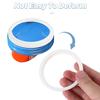 DECORNIJIA 10pcs Silicone Lid Seal Gasket Replacement for Bento Lunch Box Leakproof Food Storage Sealing Rings for School Office Meal Prep Wear-Resistant Kitchen Accessories view 3