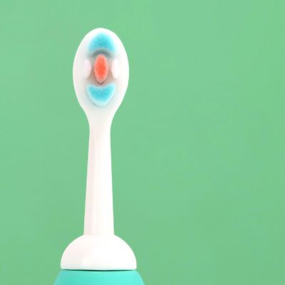 Naroote Kid Soft Cartoon Toothbrush for Boys Girls, Deep Clean Child Toothbrush for 1-7 Years Old, 3 Pack Kid Care (Sky Blue)