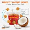 AFRICA SELECT Jafro Foods Coconut Chin-Chin 900g Jar Sweet Crunchy West African Snack | Coconut Flavoured Biscuit Bites | Product of Ghana view 3